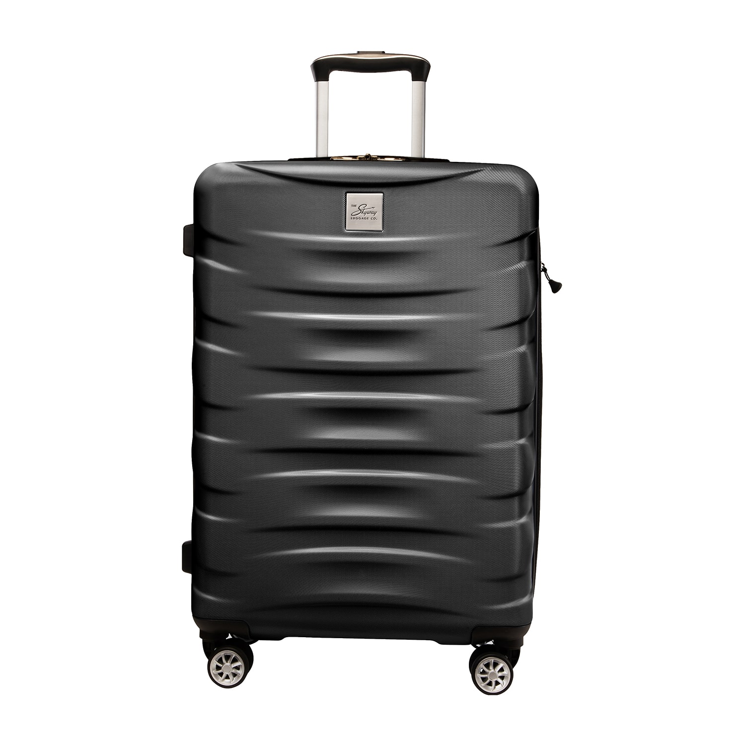 Skyway Everett 2.0 24 Inch Hardside Checked Spinner Luggage