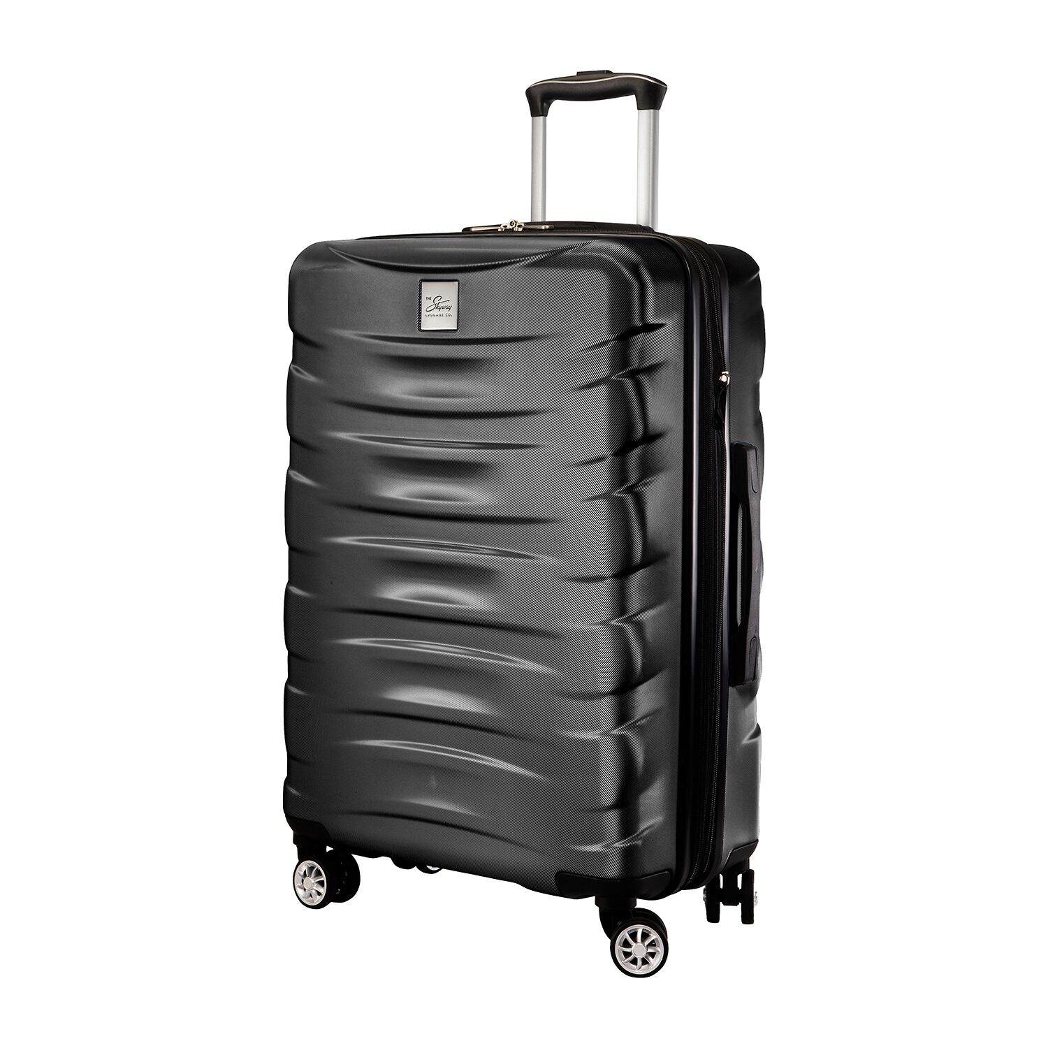 Skyway Everett 2.0 24 Inch Hardside Checked Spinner Luggage