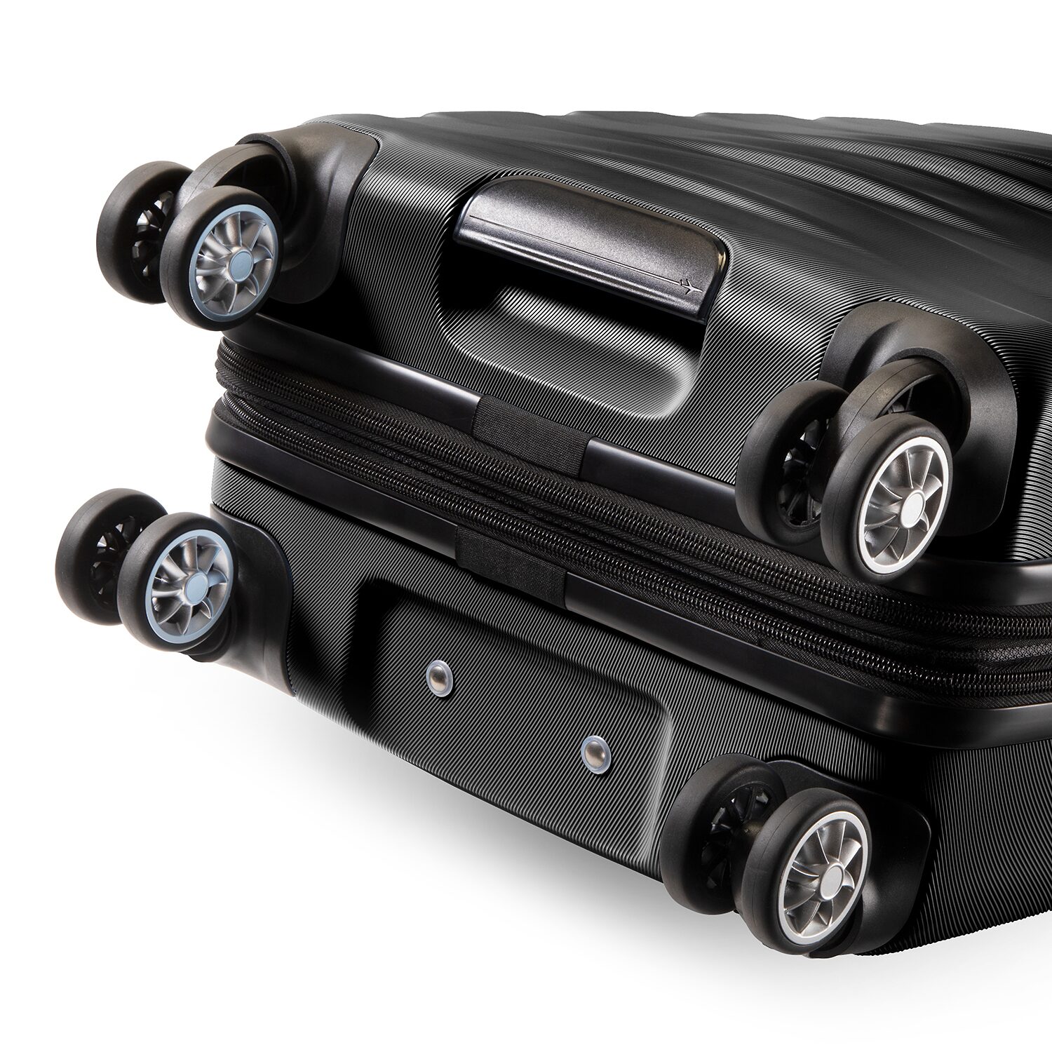 Skyway Everett 2.0 24 Inch Hardside Checked Spinner Luggage