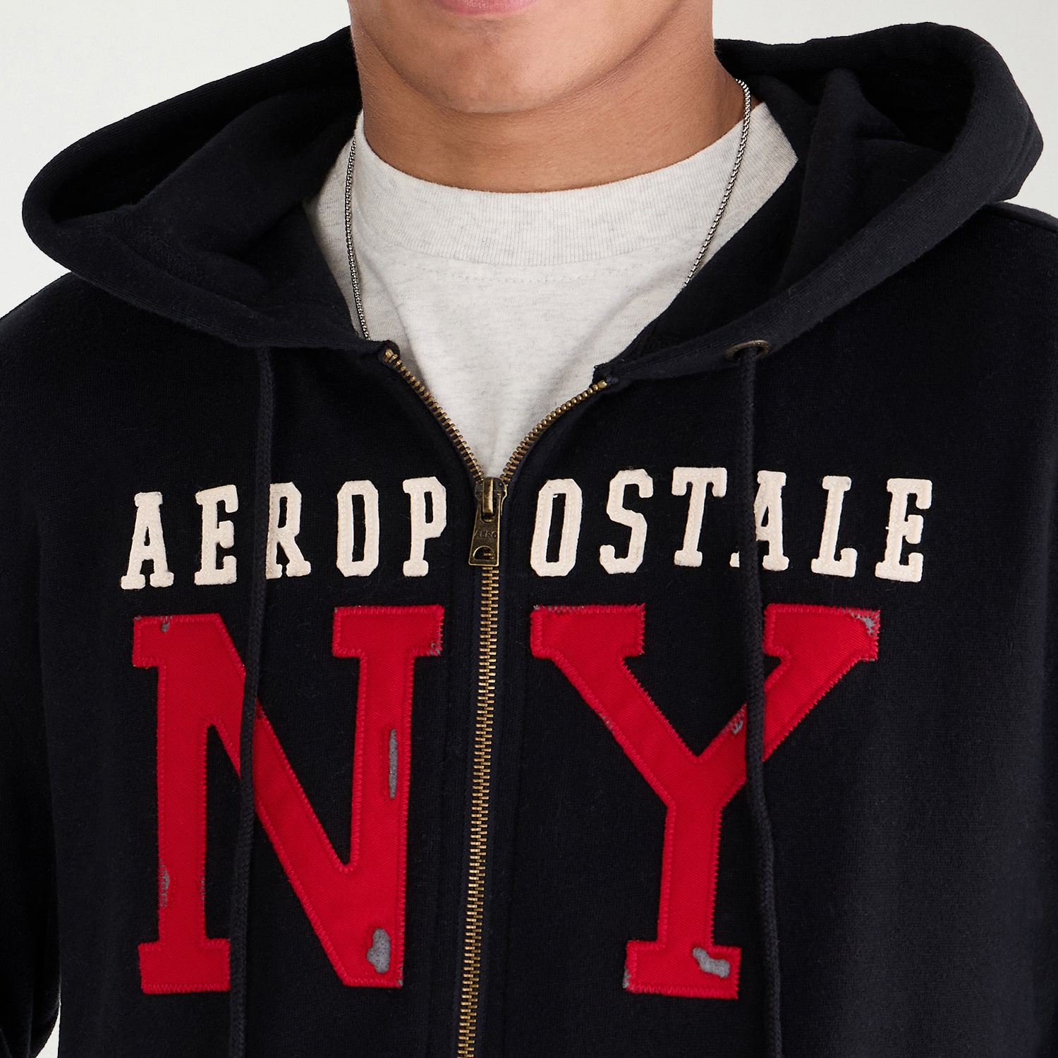 AEROPOSTALE Mens Hooded Long Sleeve Sweatshirt