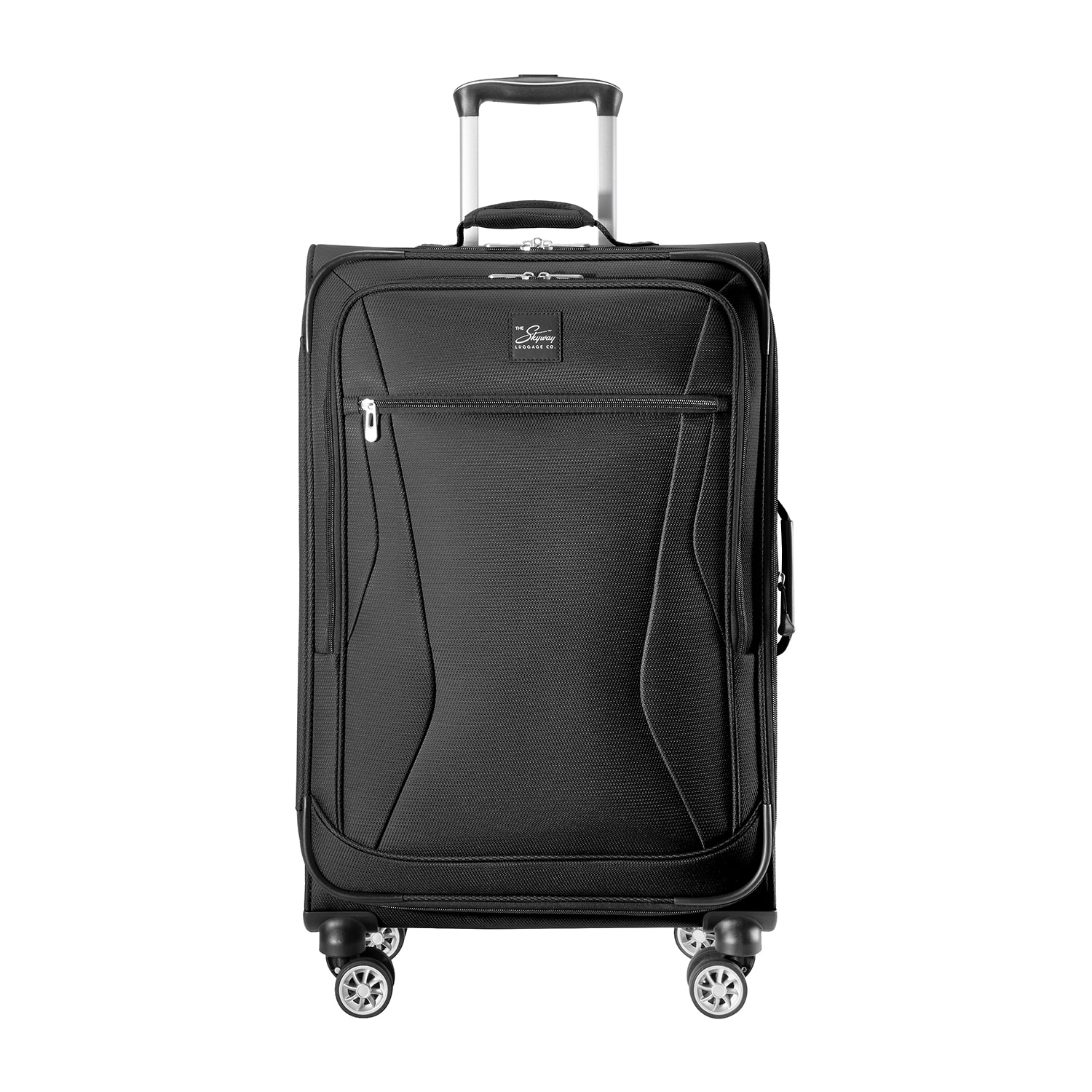 Skyway Everett 2.0 24 Inch Softside Checked Spinner Luggage