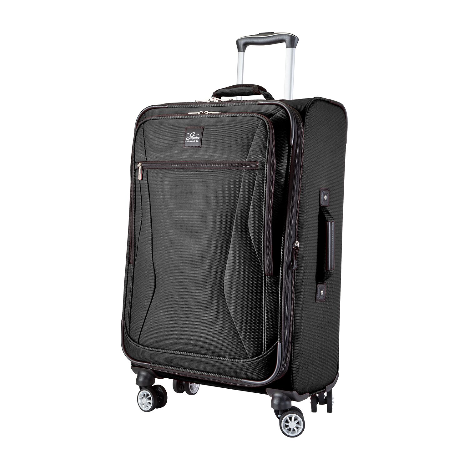Skyway Everett 2.0 24 Inch Softside Checked Spinner Luggage