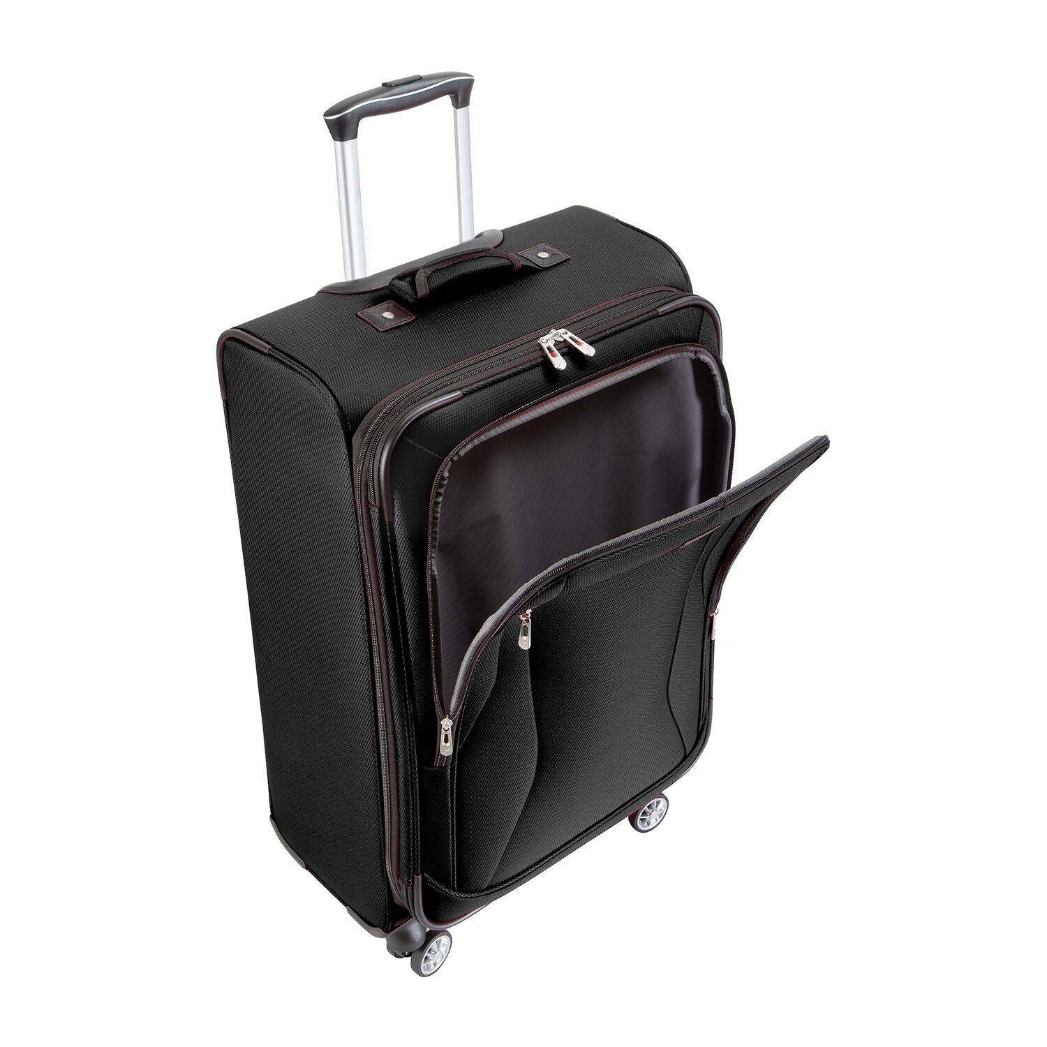 Skyway Everett 2.0 24 Inch Softside Checked Spinner Luggage