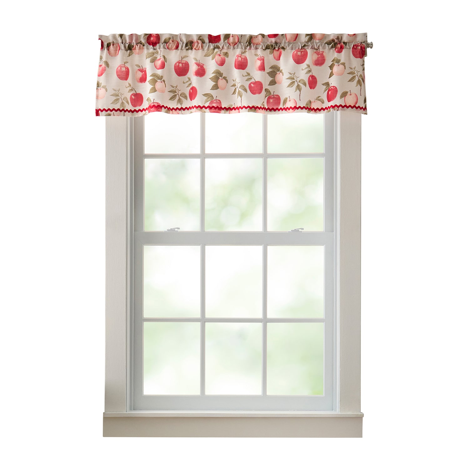 CURTAINWORKS Honey Crisp Rod Pocket Tailored Valance