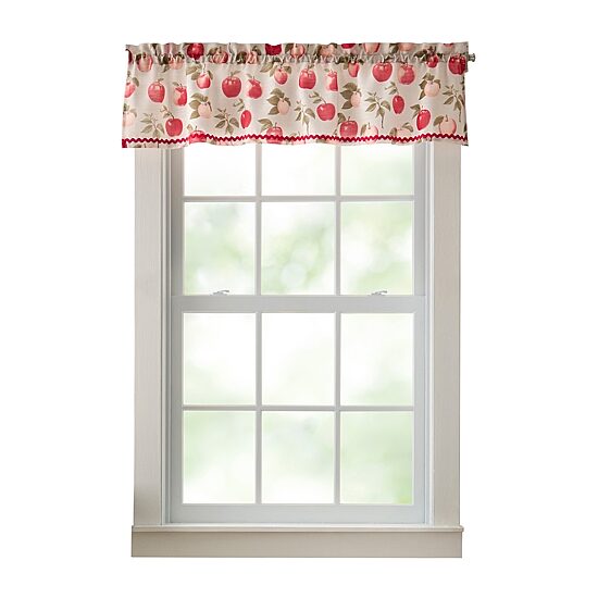 CURTAINWORKS Honey Crisp Rod Pocket Tailored Valance
