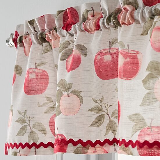 CURTAINWORKS Honey Crisp Rod Pocket Tailored Valance