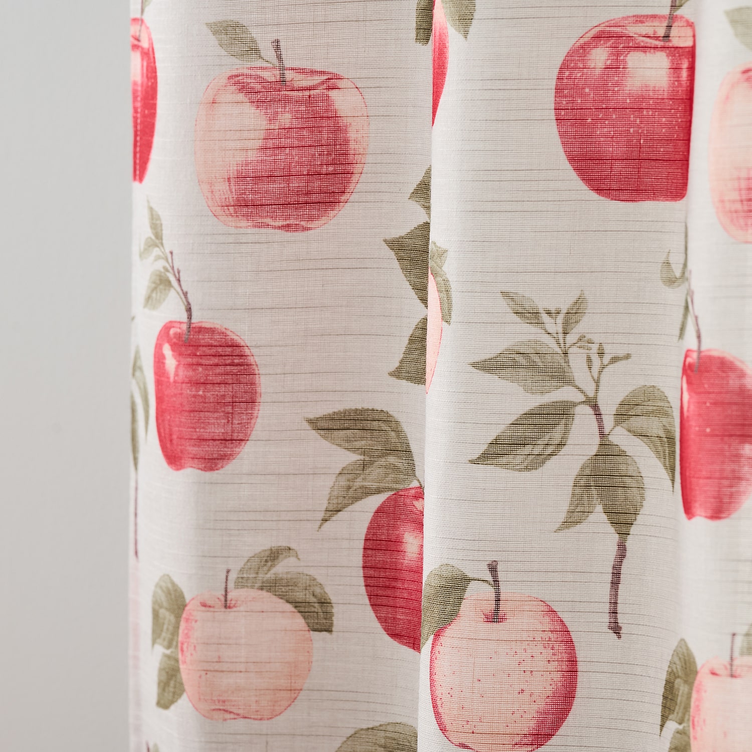 CURTIANWORKS Honey Crisp 2-pc. Rod Pocket Window Tier