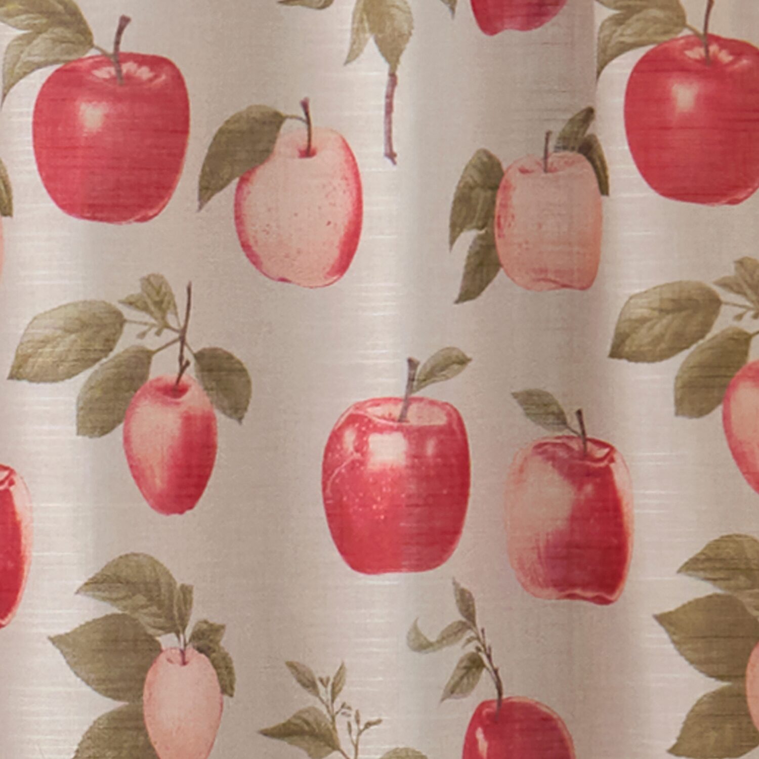 CURTIANWORKS Honey Crisp 2-pc. Rod Pocket Window Tier