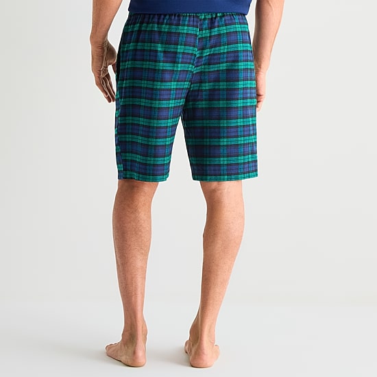 St. John's Bay Mens Flannel Pajama Shorts