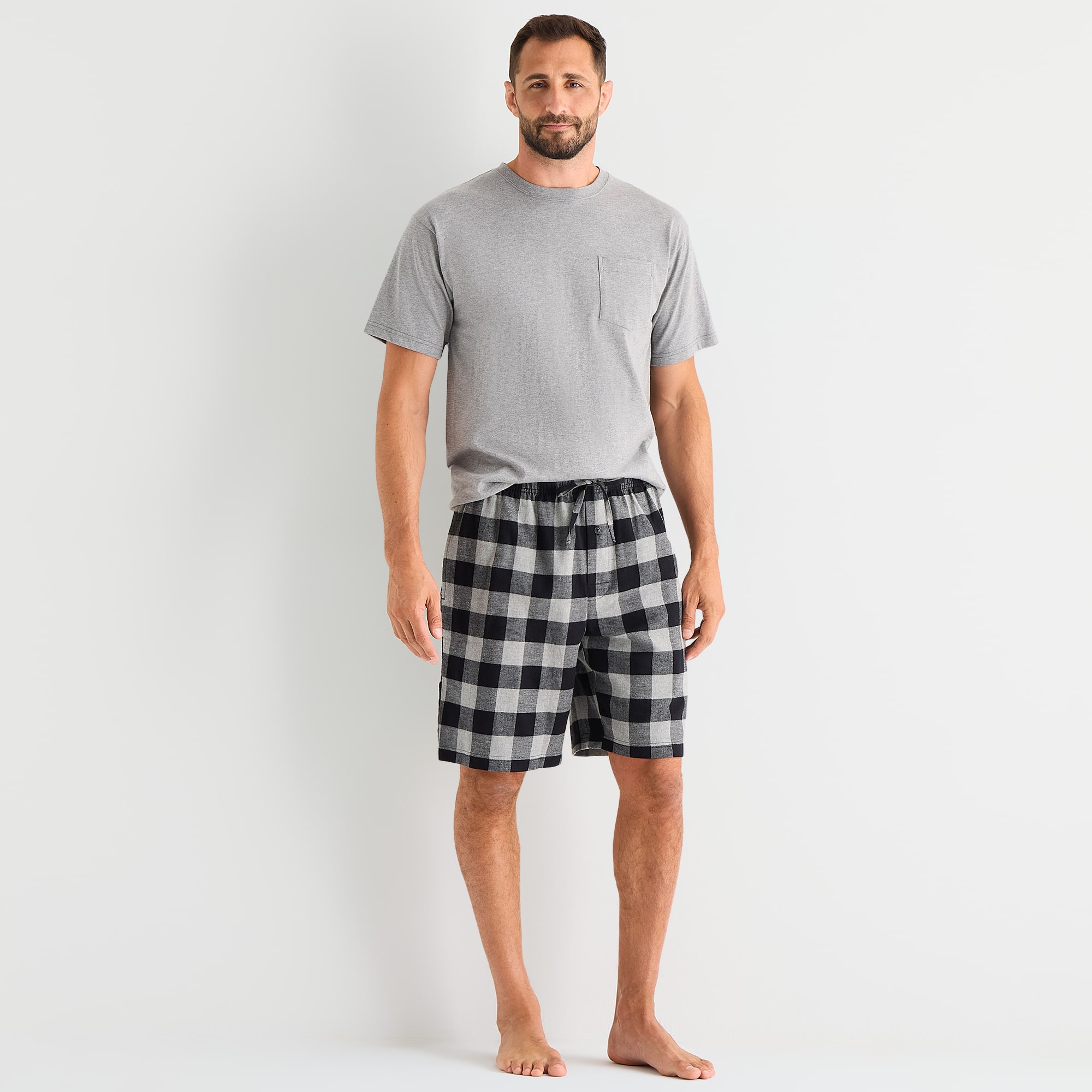 St. John's Bay Mens Pajama Shorts