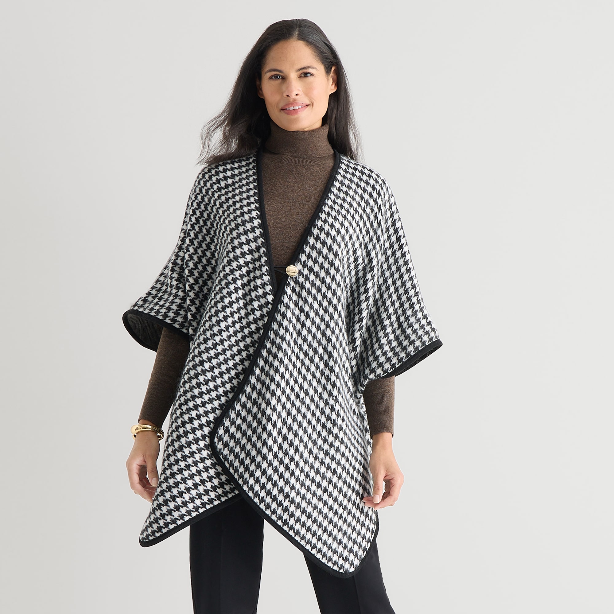 Liz Claiborne Reversible Plaid Wrap