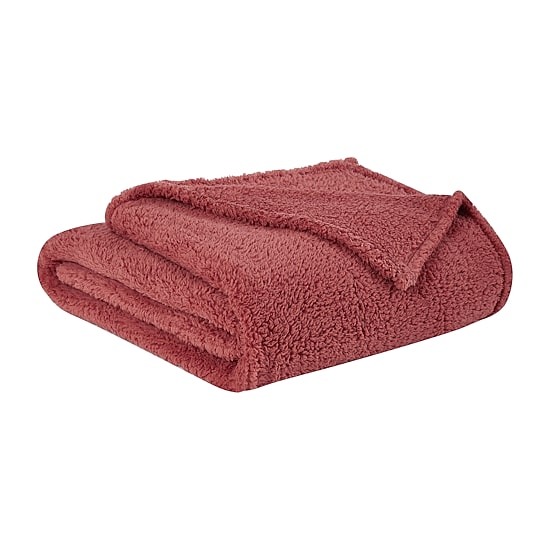 Brooklyn Loom Marshmallow Sherpa Blanket