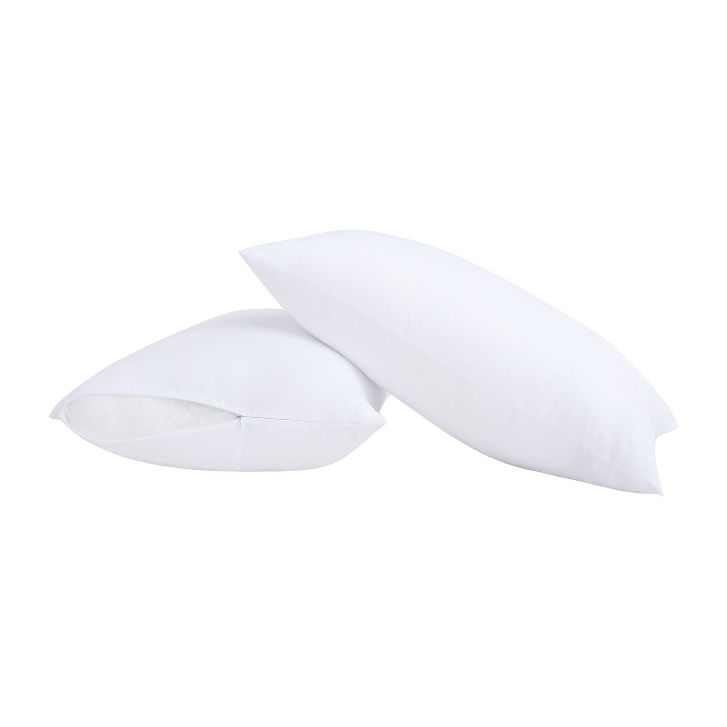 Truly Calm Antimicrobial With Removable Zipper 2 Pack Medium Density Bed Pillow