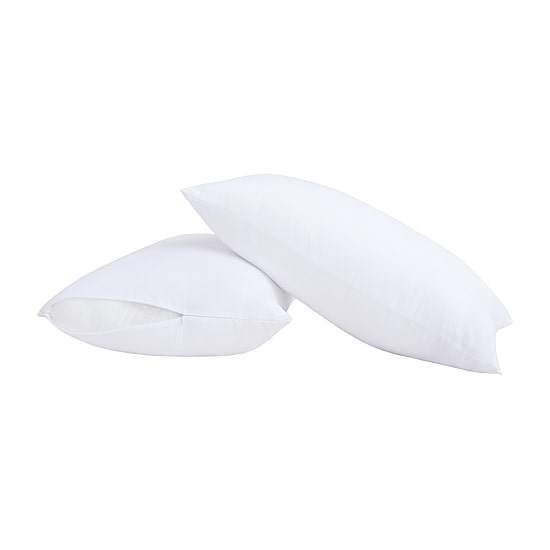 Truly Calm Antimicrobial With Removable Zipper 2 Pack Medium Density Bed Pillow