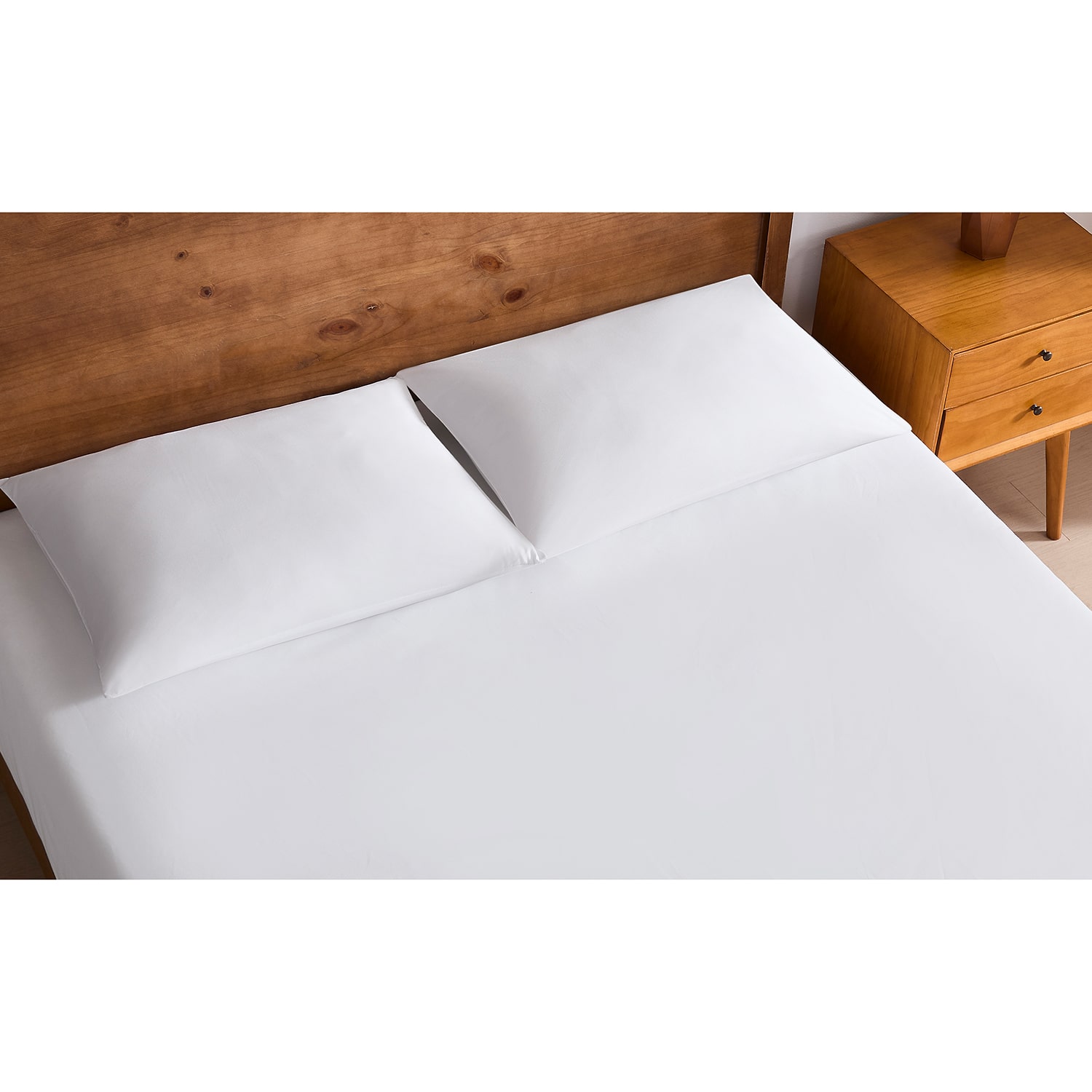 Truly Soft Antimicrobial 2 Pack Medium Density Bed Pillow