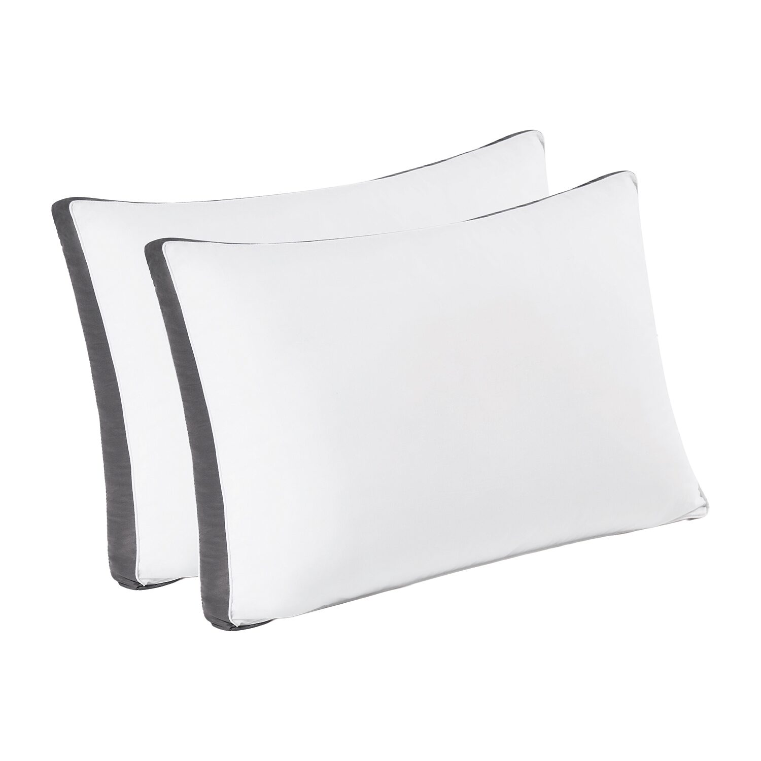 Brooklyn Loom Hotel Gusset 2 Pack Medium Density Bed Pillow