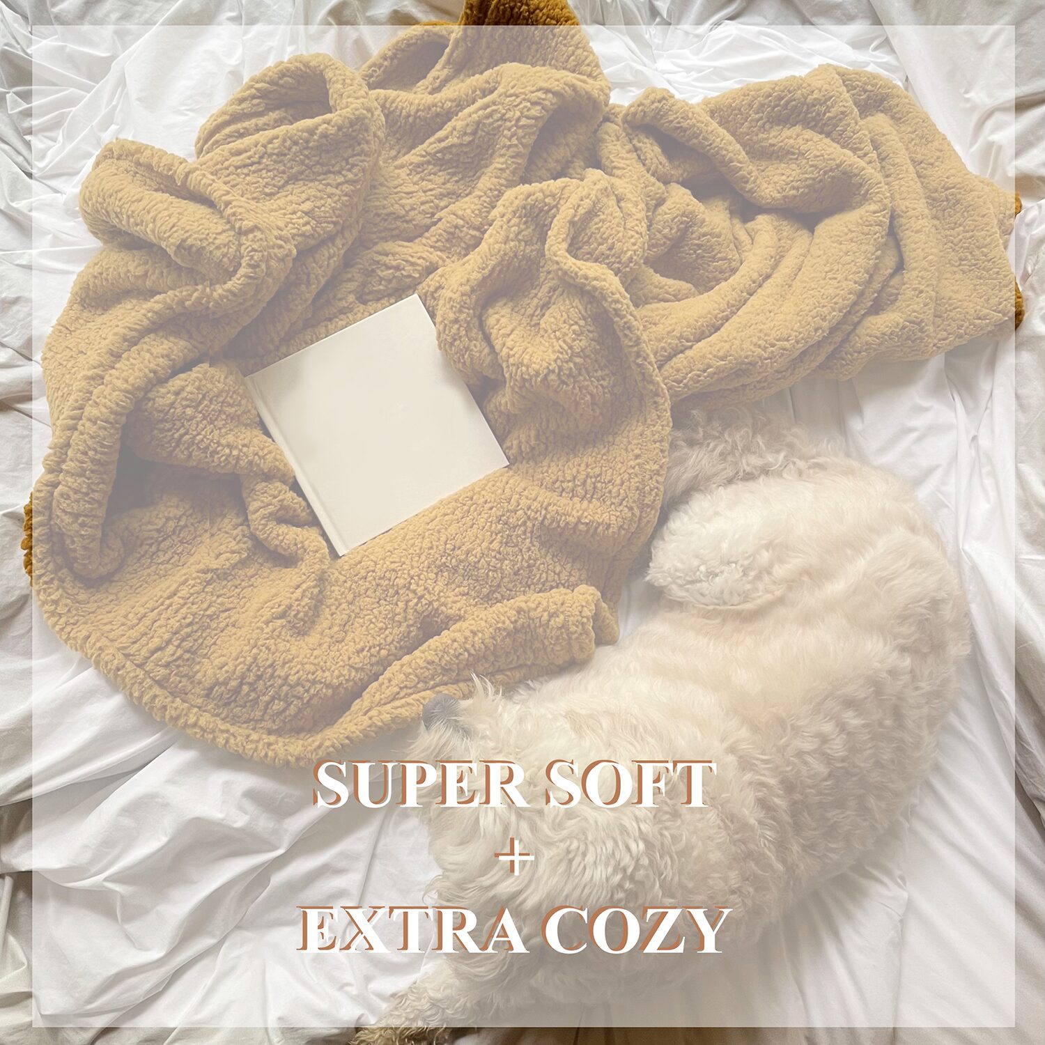 Brooklyn Loom Marshmallow Sherpa Blanket