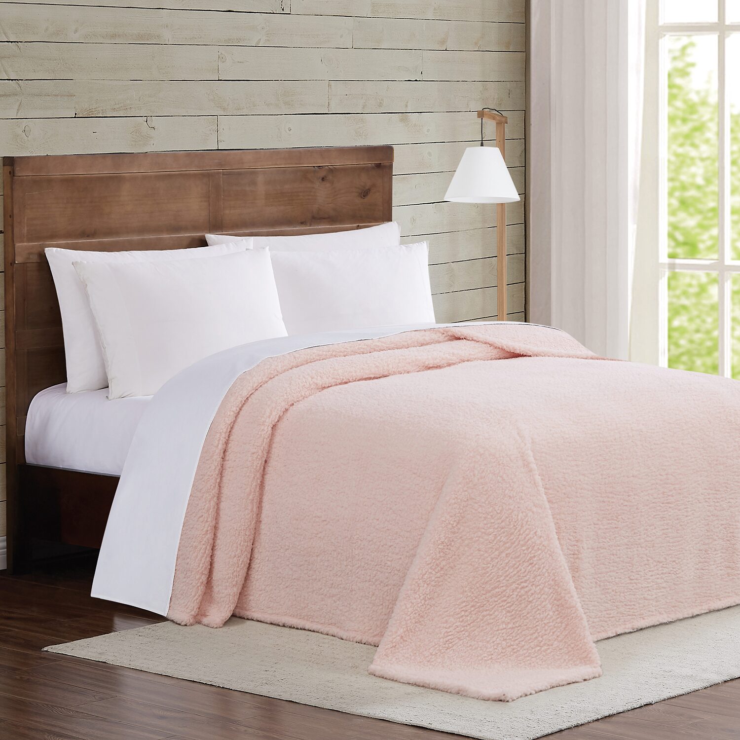 Brooklyn Loom Marshmallow Sherpa Blanket