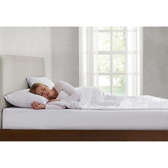 Sleep Advantage Powered By Nanobionic® Embossed Microfiber Down Alternative Blanket