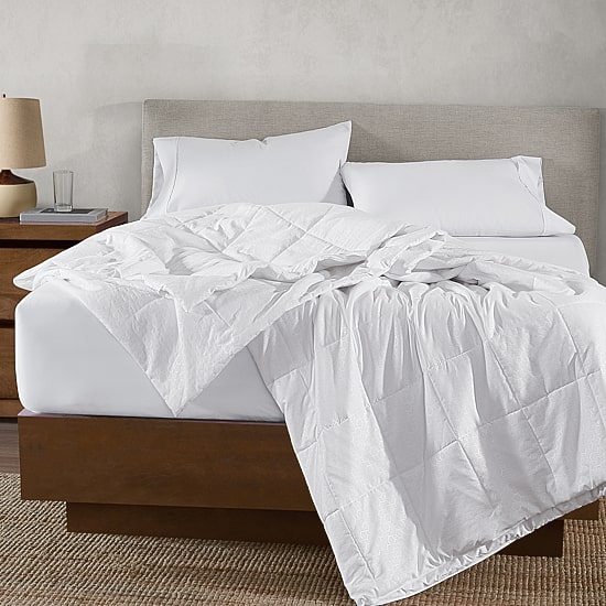Sleep Advantage Powered By Nanobionic® Embossed Microfiber Down Alternative Blanket