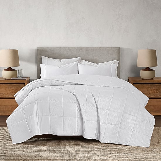 Sleep Advantage Powered By Nanobionic® Embossed Microfiber Down Alternative Blanket