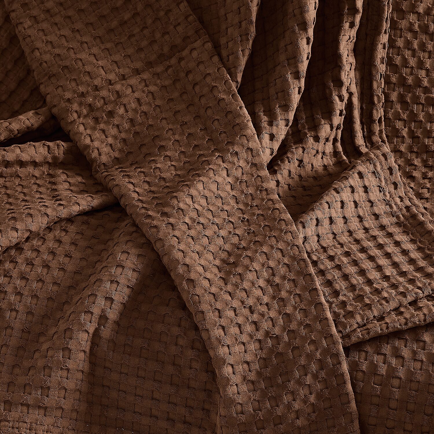 Brooklyn Loom Cotton Waffle Blanket