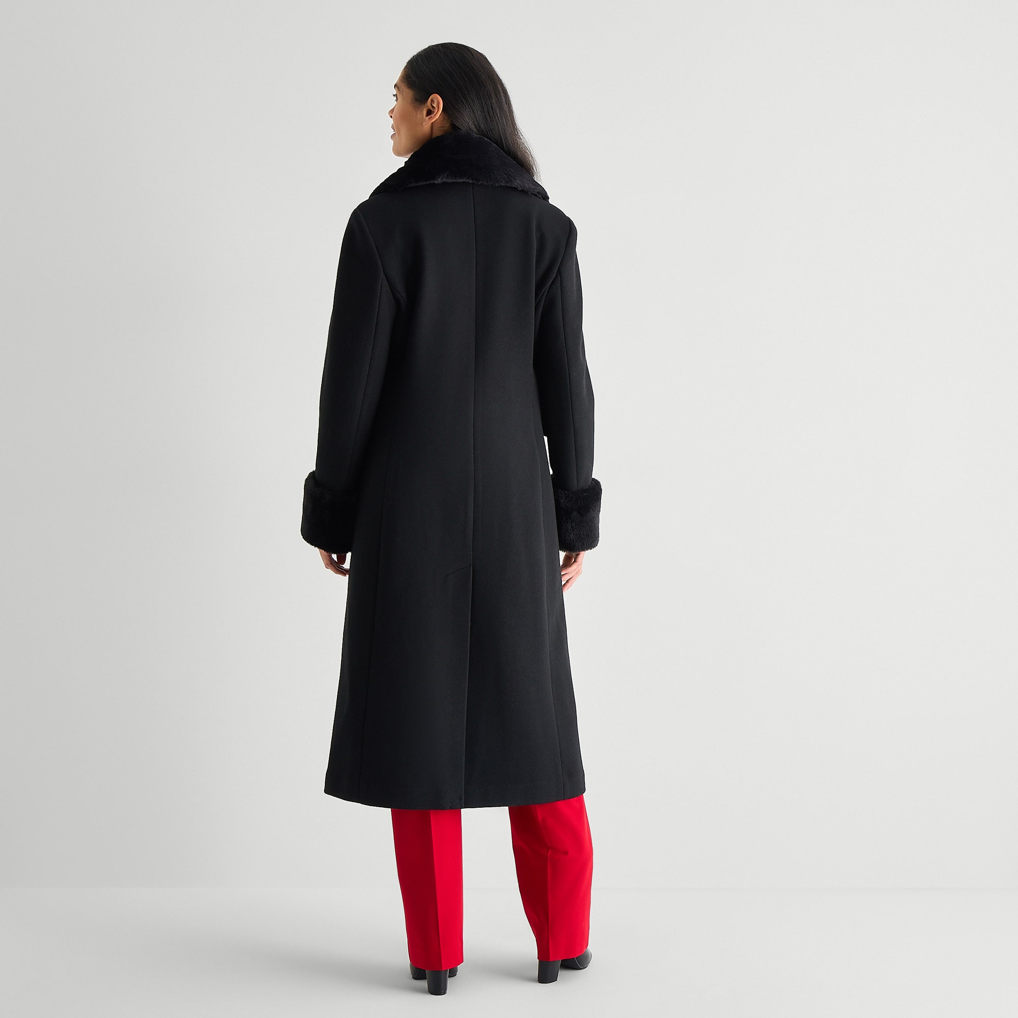 Liz Claiborne Womens Midweight Coat