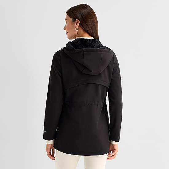 Free Country Womens Water Resistant Fleece Lined Lightweight Softshell Jacket