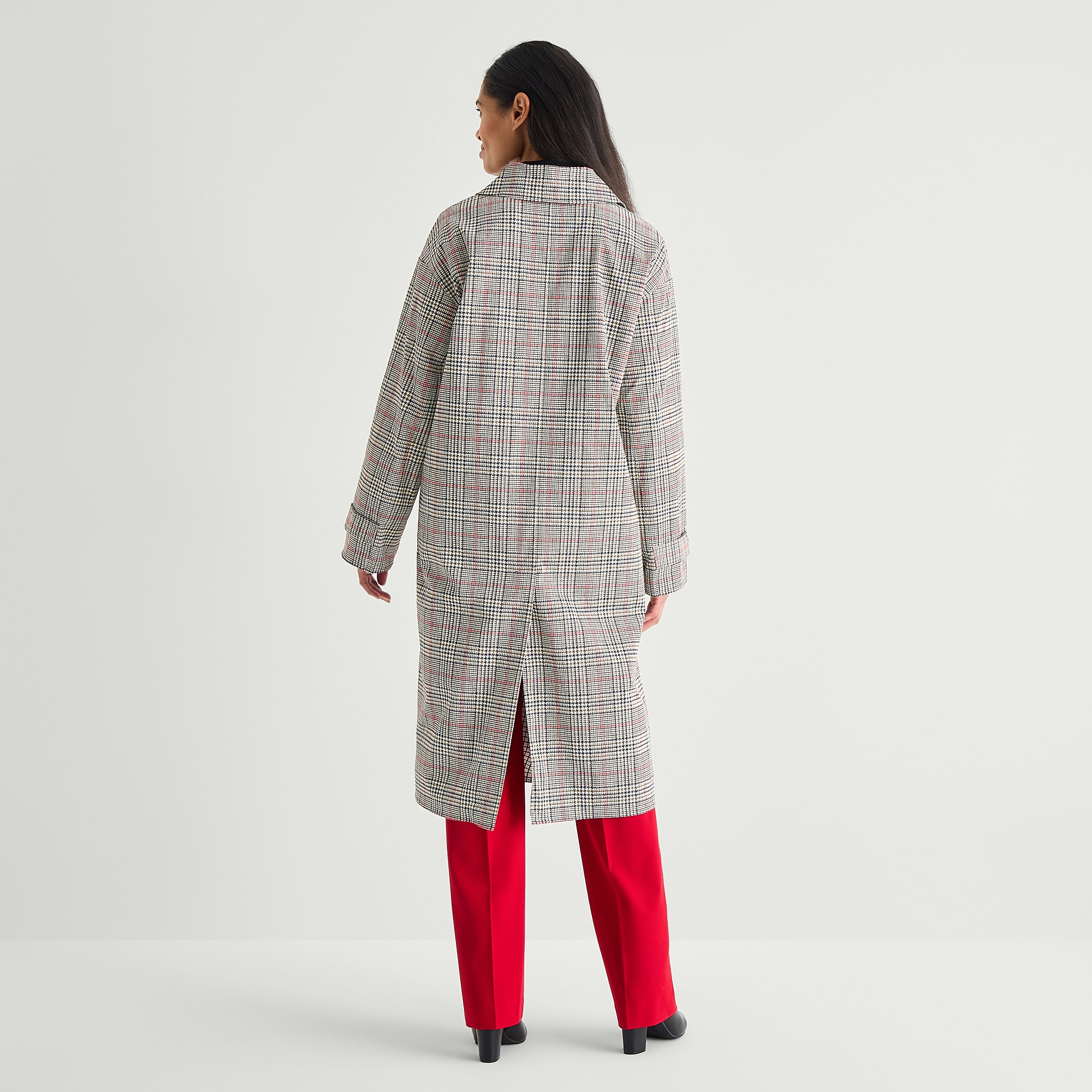 Liz Claiborne Womens Lightweight Topcoat Coat