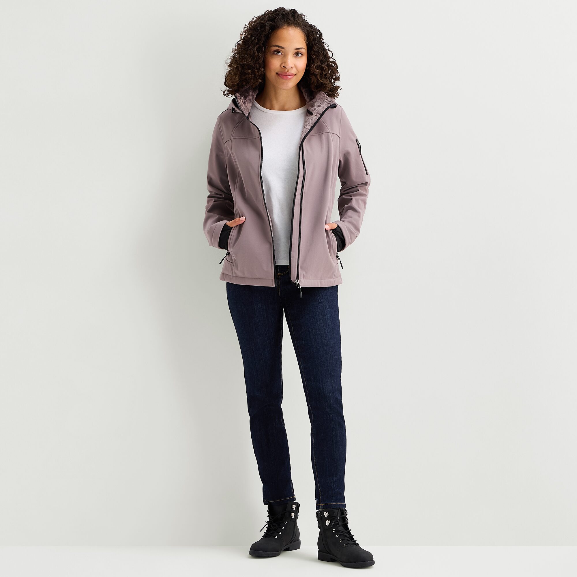 Free Country Womens Water Resistant Lightweight Softshell Jacket