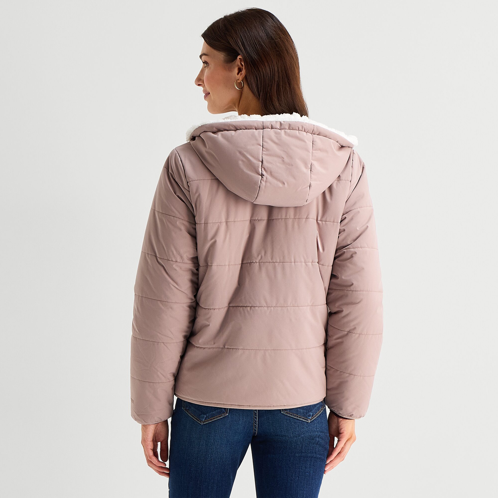 Free Country Womens Reversible Midweight Quilted Jacket