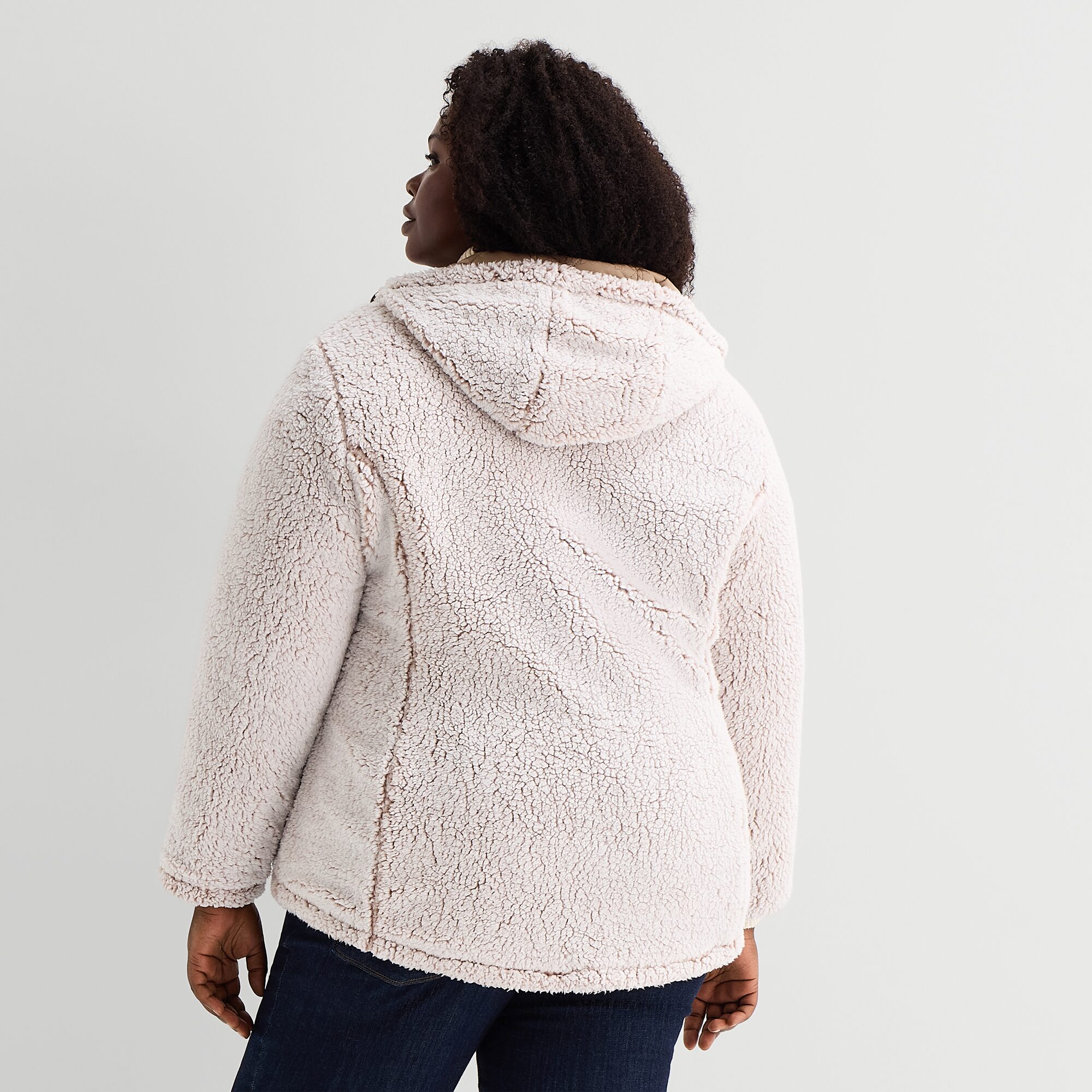 Free Country Womens Reversible Midweight Plus Quilted Jacket