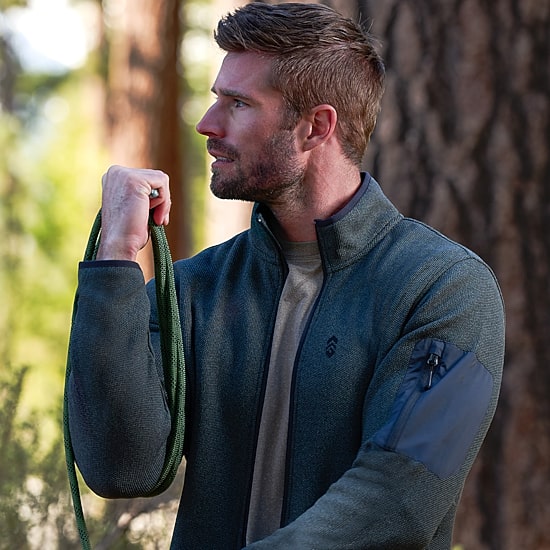 Free Country Mens Fleece Lightweight Jacket