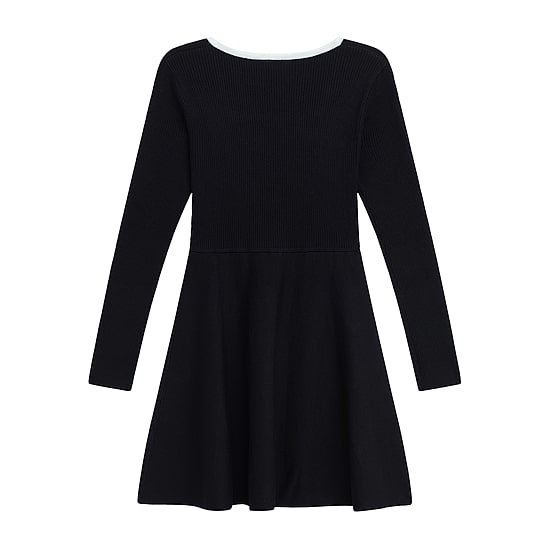 by&by girl Girls Fitted Long Sleeve Fit + Flare Dress