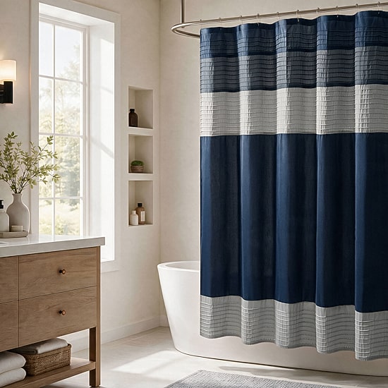 Madison Park Eastridge Shower Curtain
