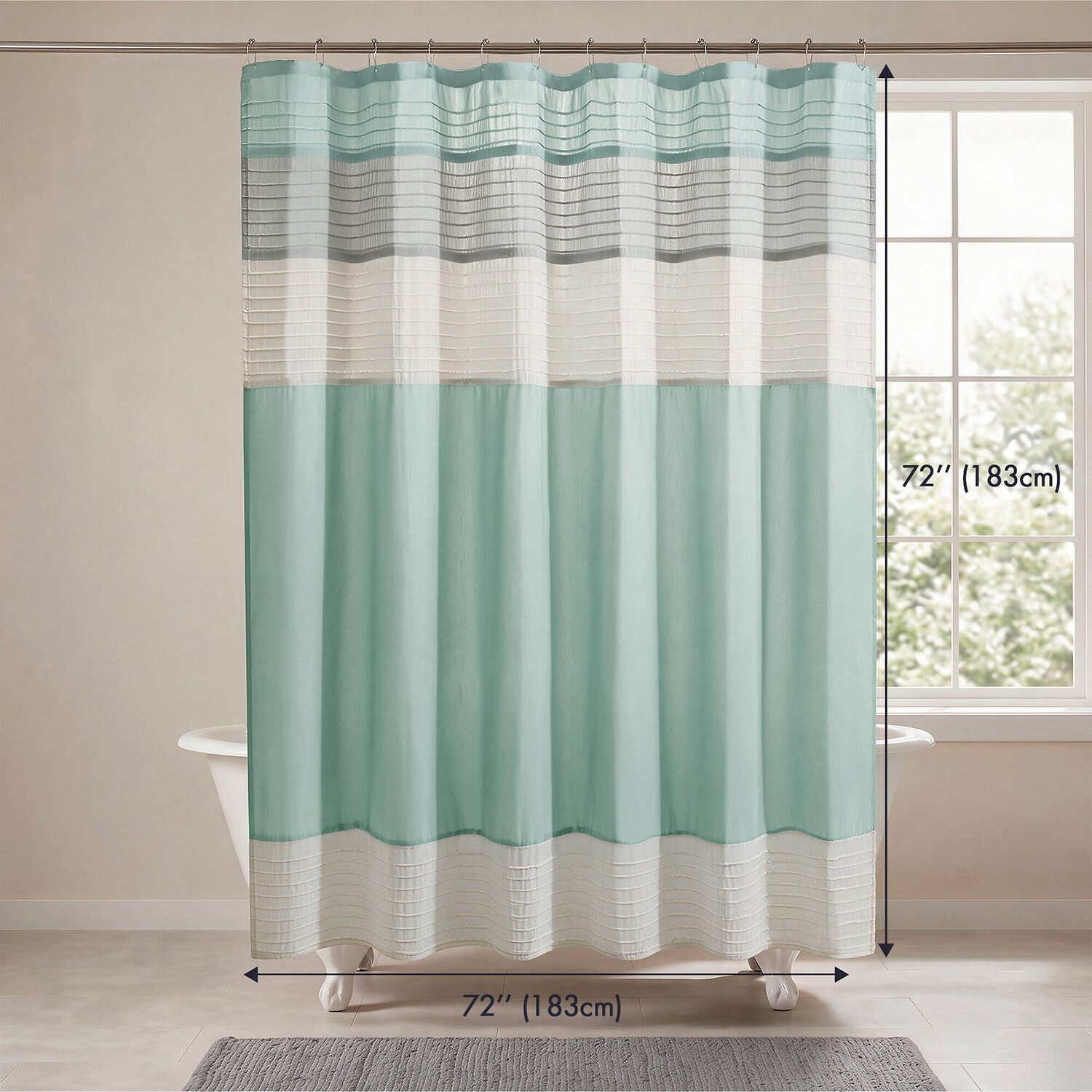 Madison Park Eastridge Shower Curtain