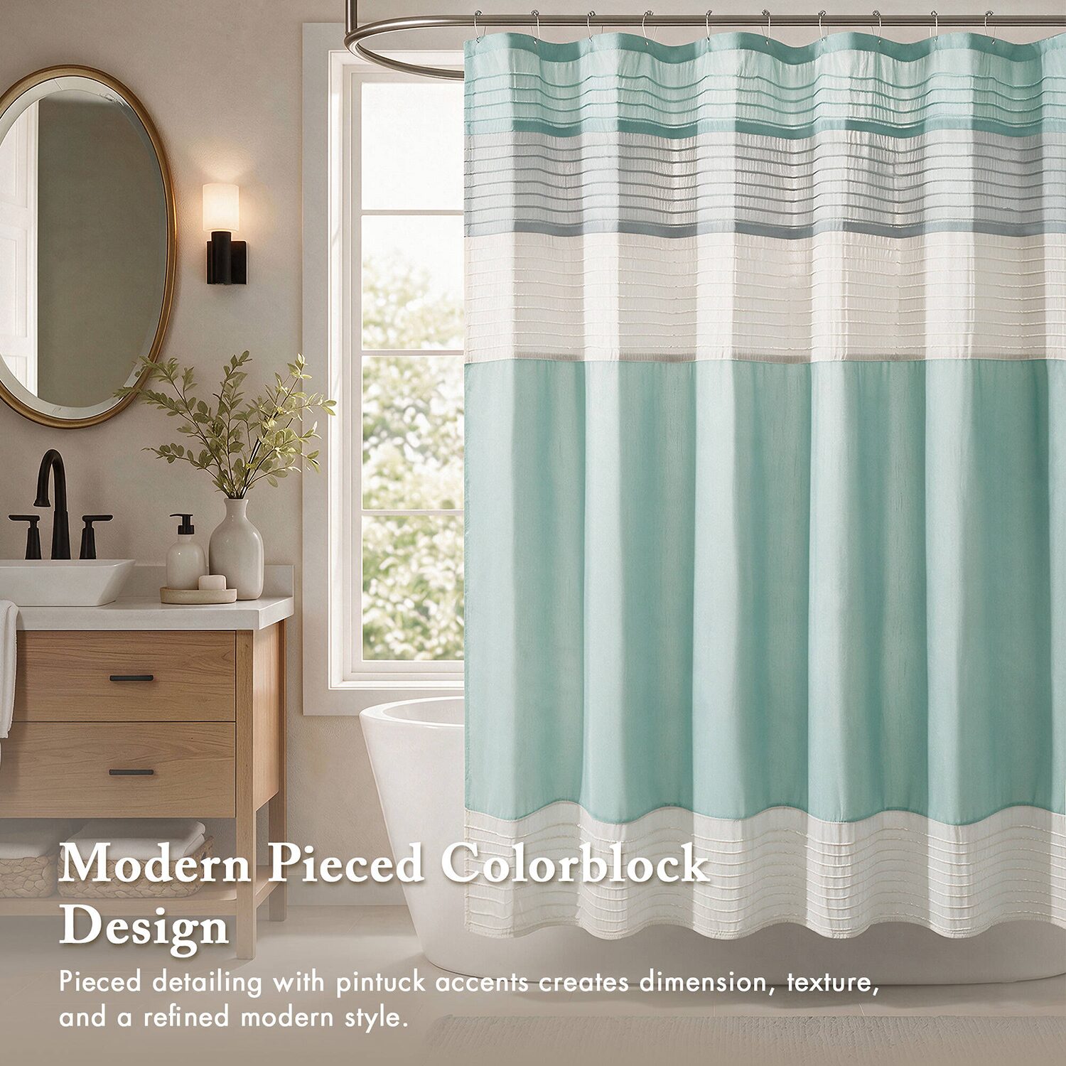 Madison Park Eastridge Shower Curtain