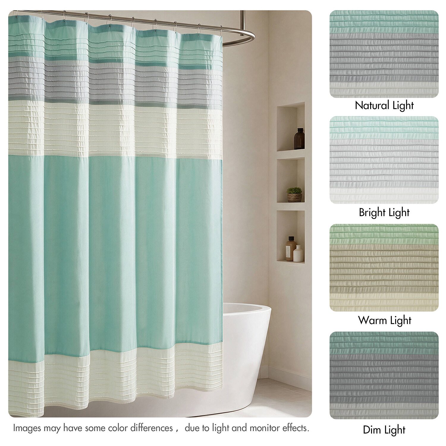 Madison Park Eastridge Shower Curtain