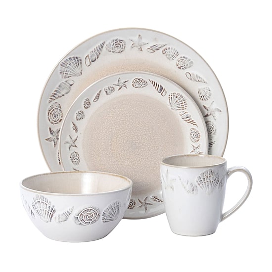 Pfaltzgraff Panama, Brown 16-pc. Stoneware Dinnerware Set