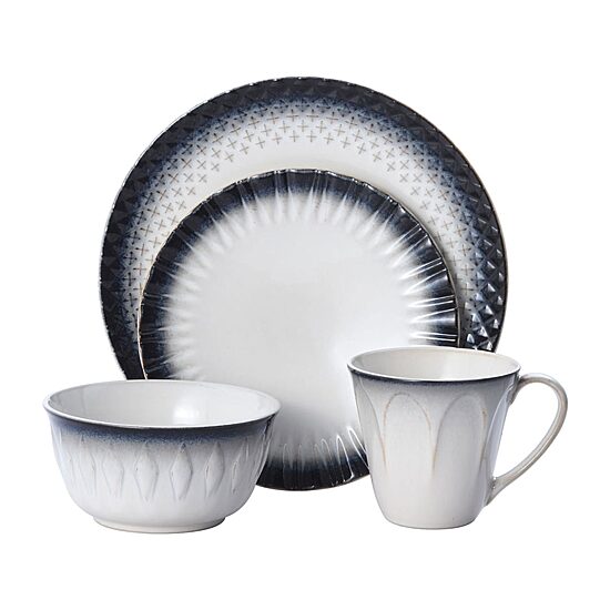 Pfaltzgraff Blake, White 16-pc. Stoneware Dinnerware Set