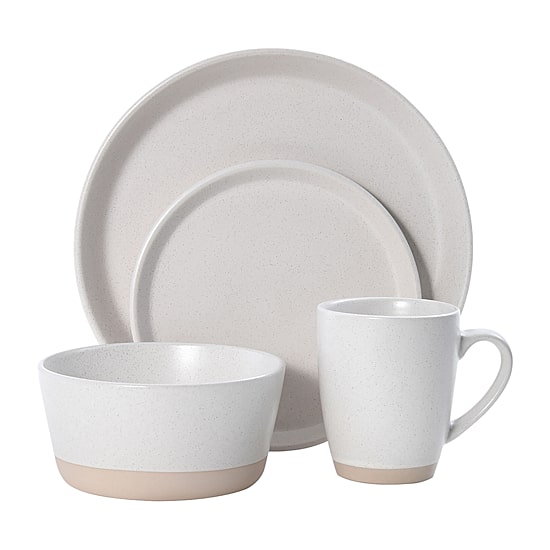 Pfaltzgraff Hudson, Cream 16-pc. Stoneware Dinnerware Set