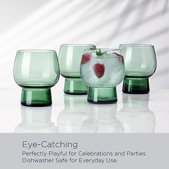Mikasa Phoebe, Sage 4-pc. Tumbler Glass