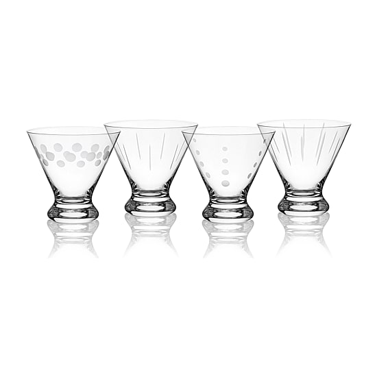 Mikasa Cheers, Clear 4-pc. Martini Glass