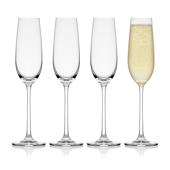 Mikasa Lana, Clear 4-pc. Champagne Flute
