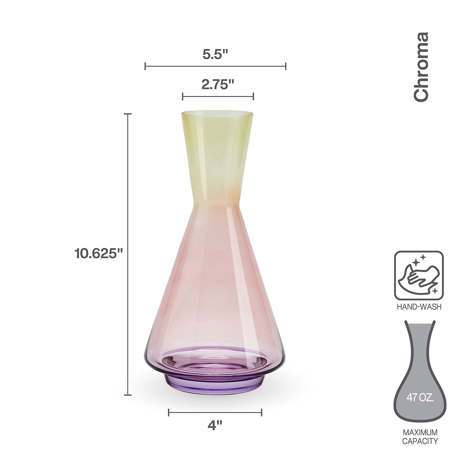 Mikasa Chroma, Assorted Carafe