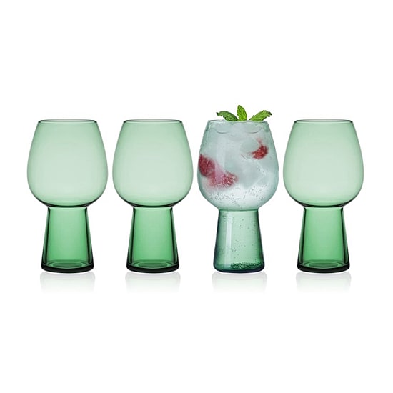 Mikasa Phoebe, Sage 4-pc. Beer Glass Set