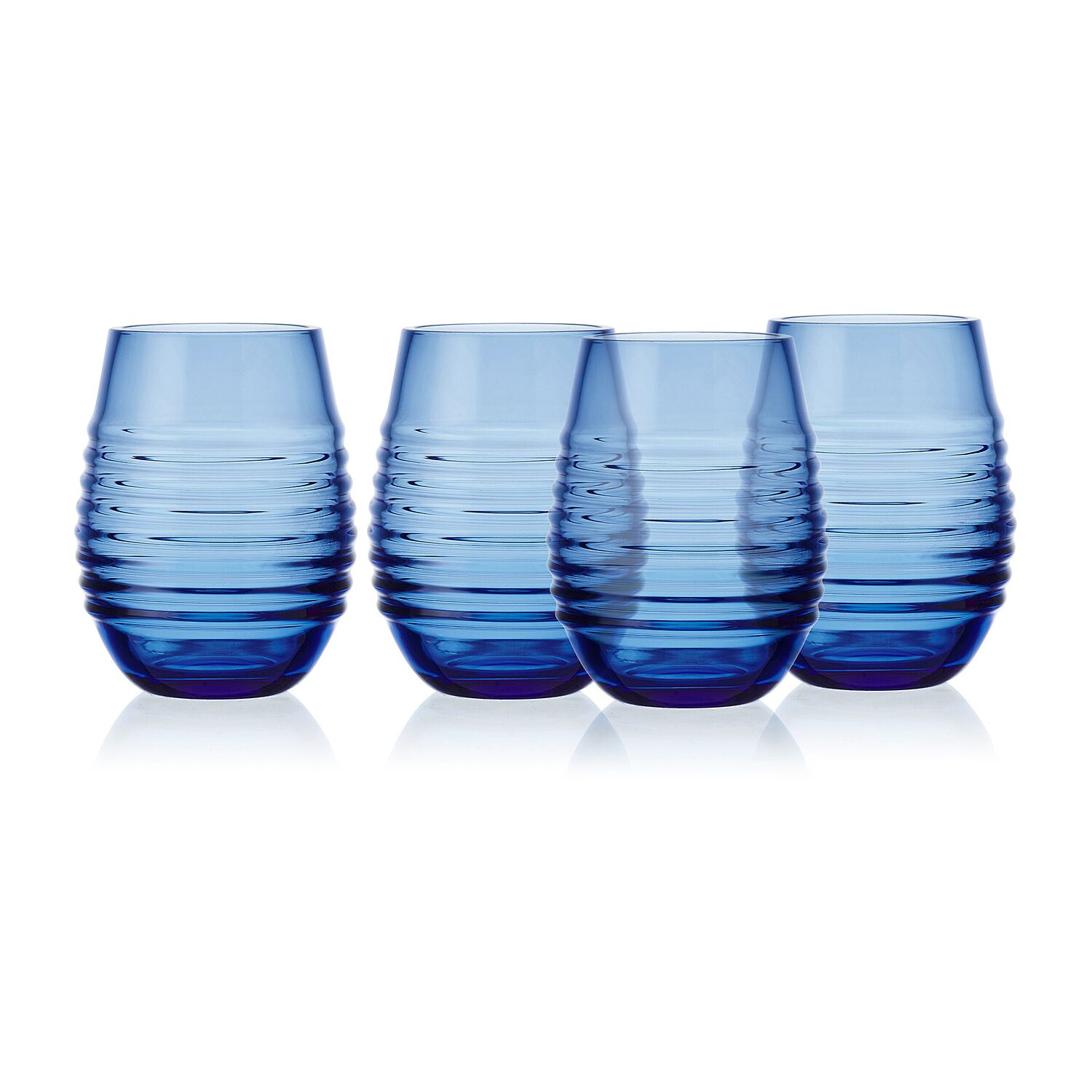 Mikasa Mksa Ciara, Yellow 4-pc. Stemless Wine Glass