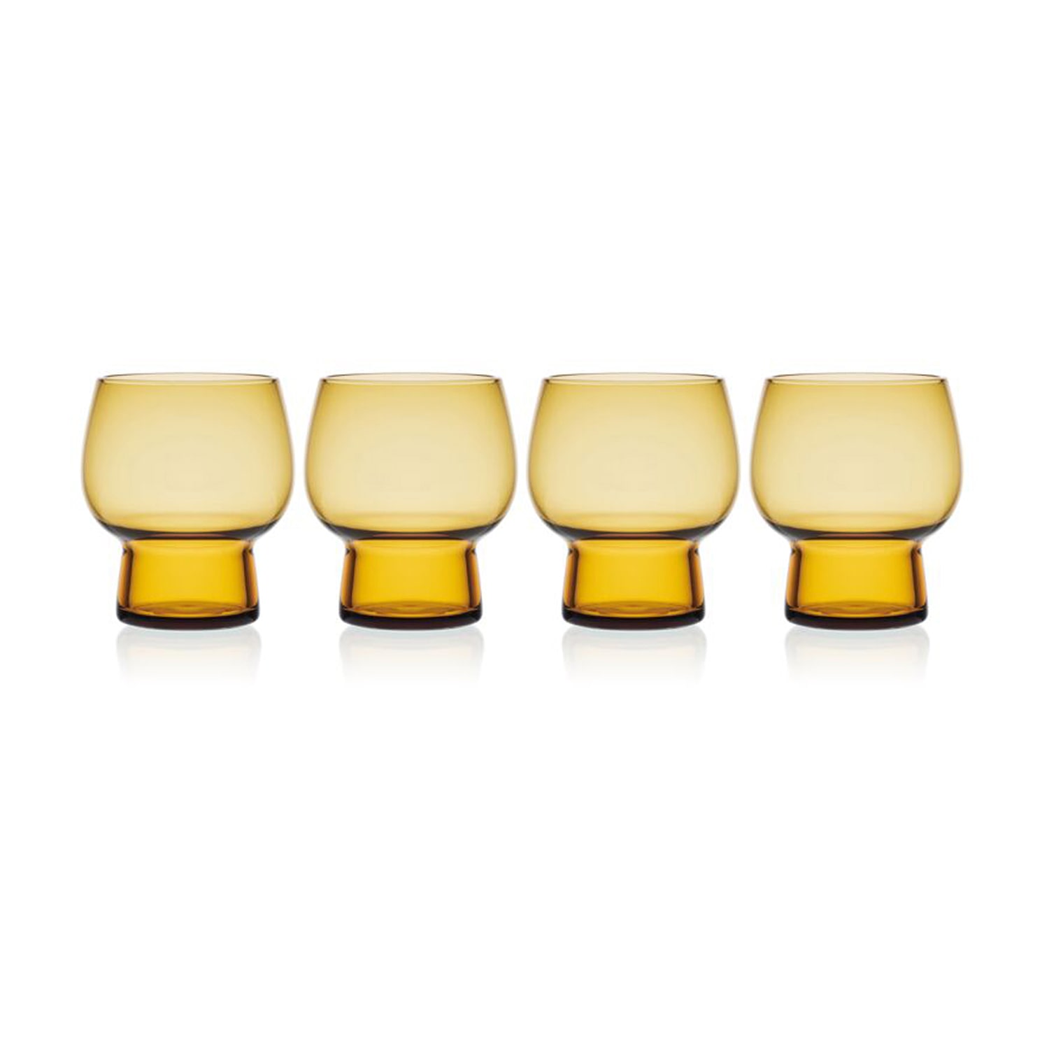 Mikasa Phoebe, Amber 4-pc. Tumbler Glass