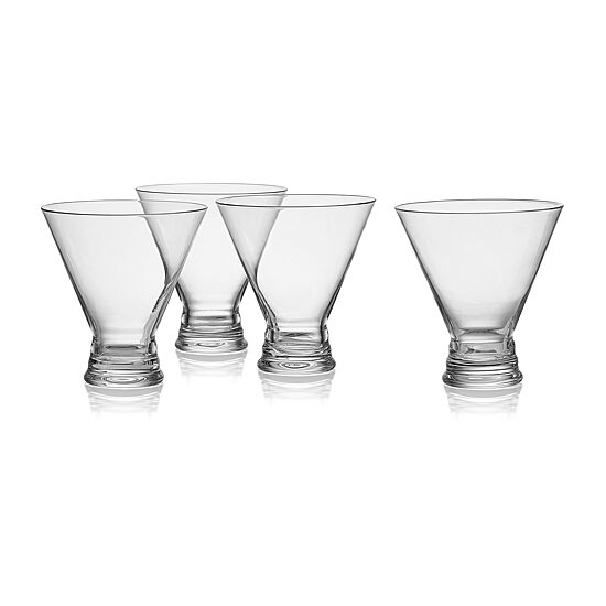 Mikasa Craft, Clear 4-pc. Martini Glass