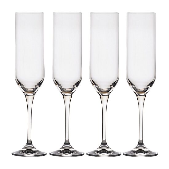 Mikasa Upton, Clear 4-pc. Champagne Flute